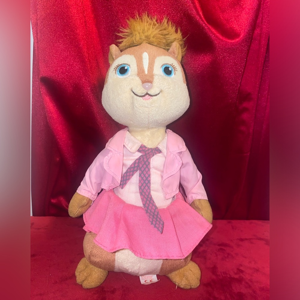 Ty Beanie Buddy - Brittany The Chipmunk From The Movie Alvin And The Chipmunks